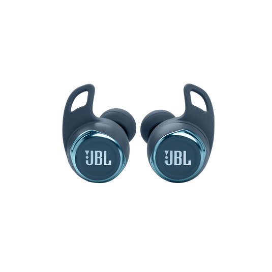 JBL Reflect Flow Pro - Blue - Waterproof true wireless Noise Cancelling active sport earbuds - Front image number null